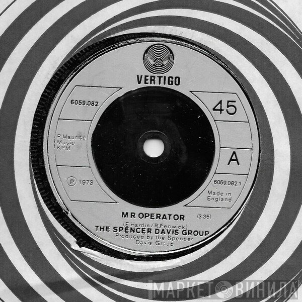 The Spencer Davis Group - Mr Operator