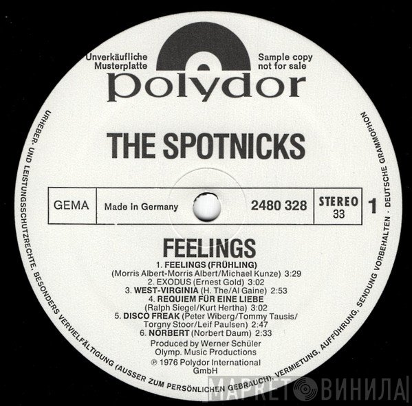 The Spotnicks  - Feelings