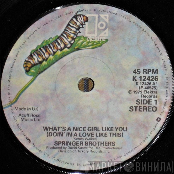 The Springer Brothers - What's A Nice Girl Like You (Doin' In A Love Like This)