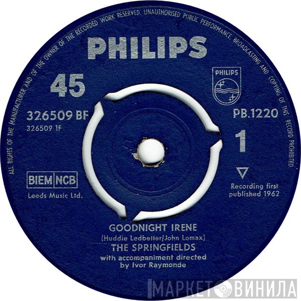 The Springfields - Goodnight Irene