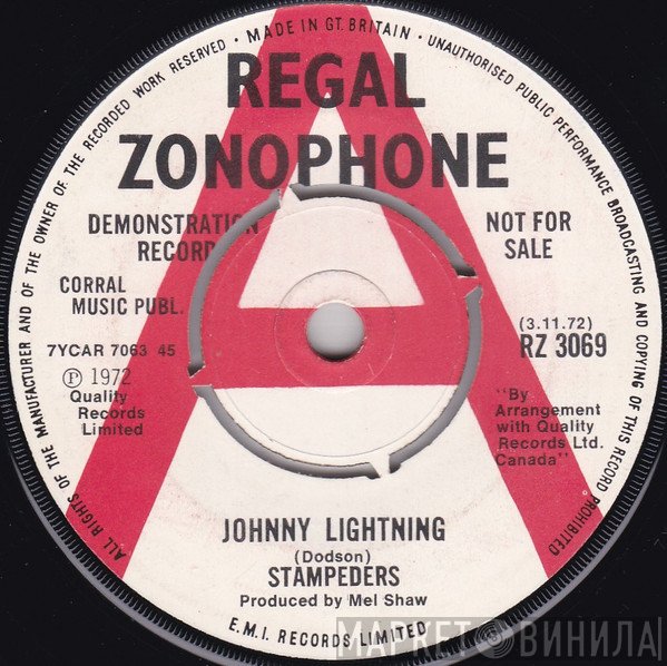 The Stampeders - Johnny Lightning / Today Is The Beginning Of The Rest Of Your Life