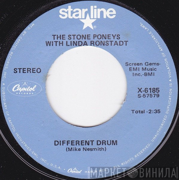 The Stone Poneys With Linda Ronstadt  - Different Drum