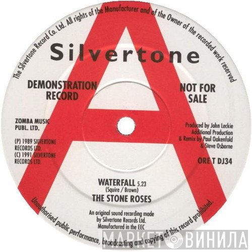 The Stone Roses  - Waterfall / One Love