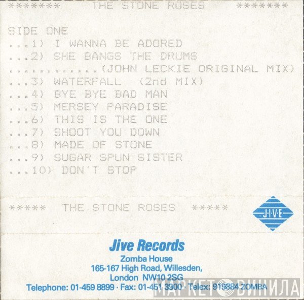 The Stone Roses  - The Stone Roses