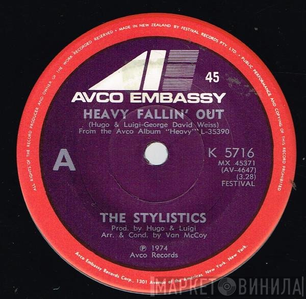 The Stylistics  - Heavy Fallin' Out