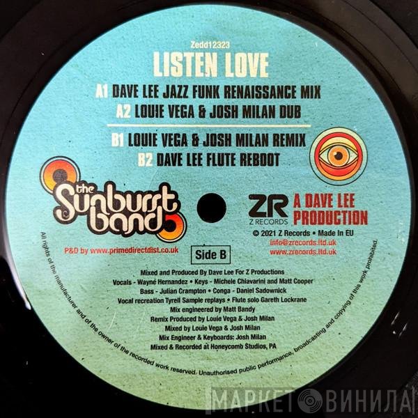 The Sunburst Band Feat. Wayne Hernandez  - Listen Love EP