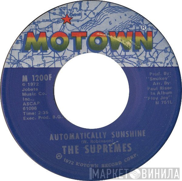 The Supremes  - Automatically Sunshine