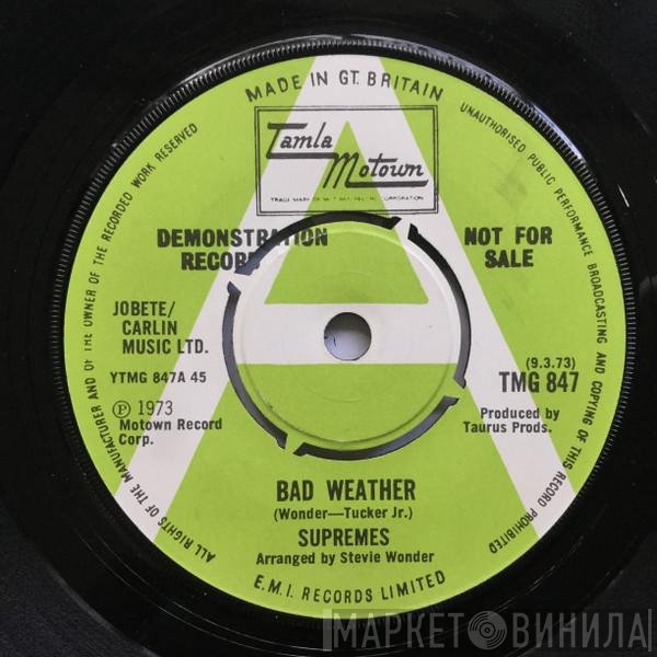 The Supremes - Bad Weather