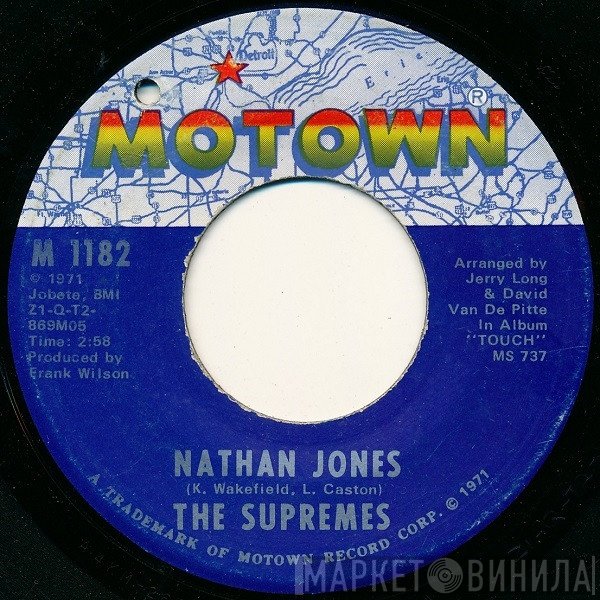 The Supremes - Nathan Jones / Happy (Is A Bumpy Road)