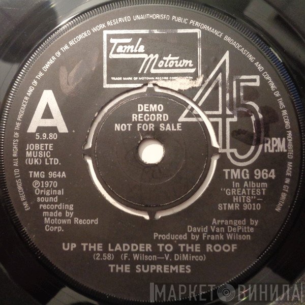 The Supremes - Up The Ladder To The Roof / Automatically Sunshine