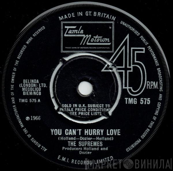 The Supremes - You Can't Hurry Love