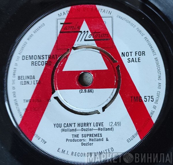 The Supremes - You Can't Hurry Love