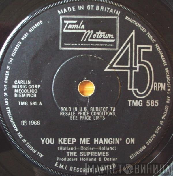 The Supremes - You Keep Me Hangin' On
