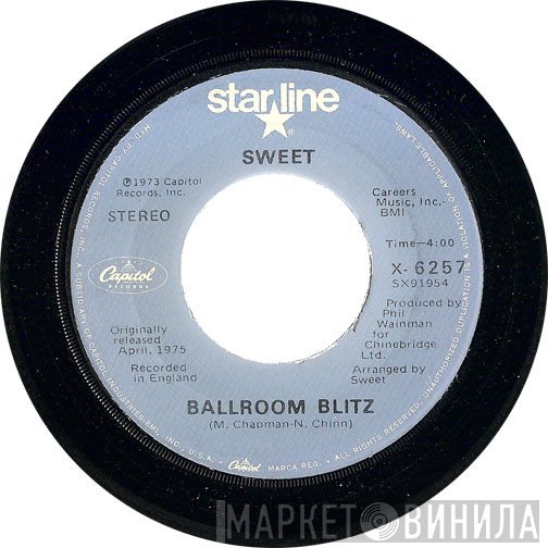 The Sweet - Ballroom Blitz / Fox On The Run