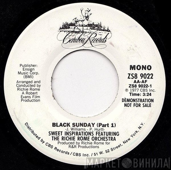 The Sweet Inspirations, Richie Rome Orchestra - Black Sunday