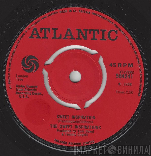 The Sweet Inspirations - Sweet Inspiration / I'm Blue (Gong Gong Song)