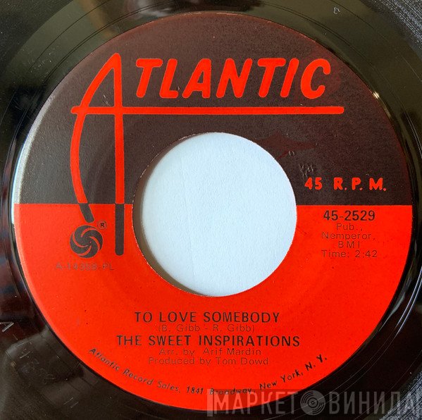 The Sweet Inspirations - To Love Somebody / Where Did It Go