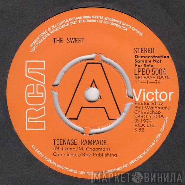 The Sweet - Teenage Rampage