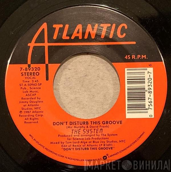The System - Don't Disturb This Groove