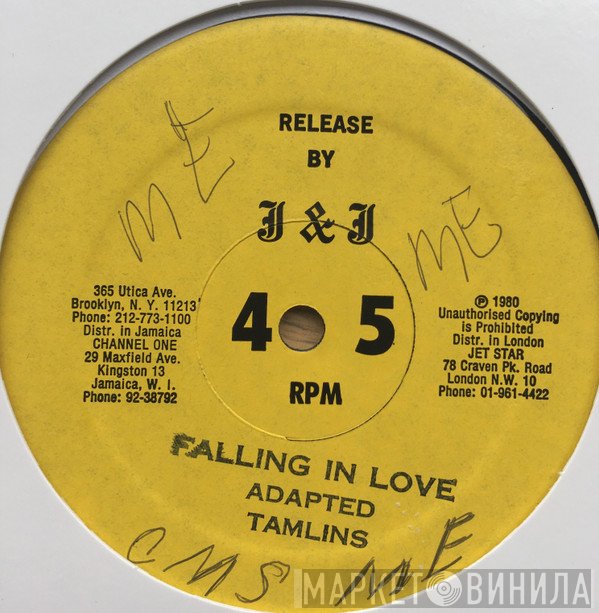 The Tamlins - Falling In Love / Grooving