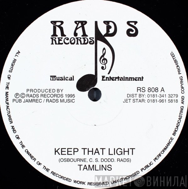 The Tamlins - Keep That Light