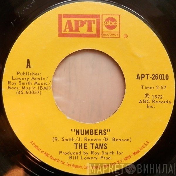 The Tams  - Numbers