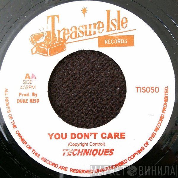 The Techniques, Freddie McKay - You Don´t Care / Love Is A Treasure