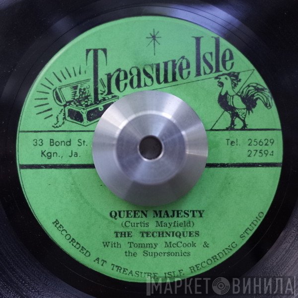 The Techniques With Tommy McCook & The Supersonics  - Queen Majesty