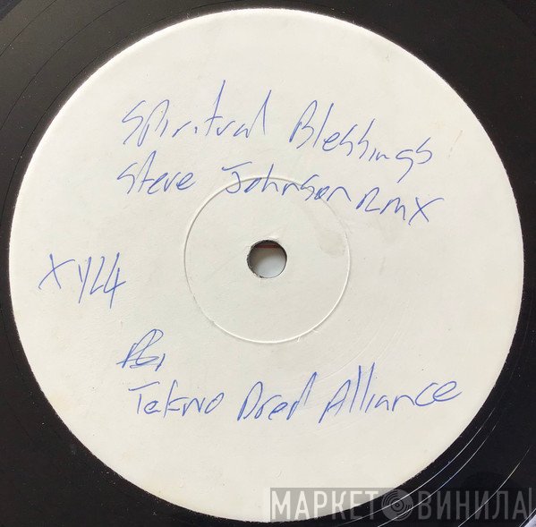 The Tekno Dred Alliance - Spritual Blessings (Steve Johnson Remix) / The Promised Land