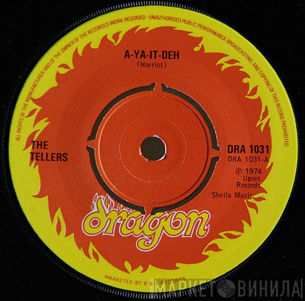 The Tellers , The Engineers  - A-Ya-It-Deh / A-Hit-Dub