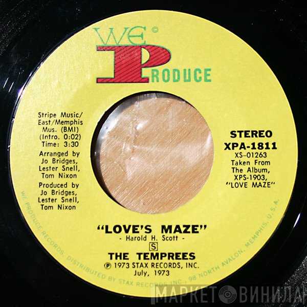 The Temprees - Love's Maze / Wrap Me In Love