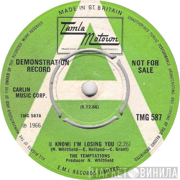 The Temptations - (I Know) I'm Losing You