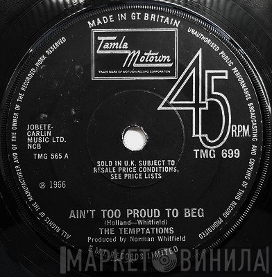 The Temptations - Ain't Too Proud To Beg / Fading Away