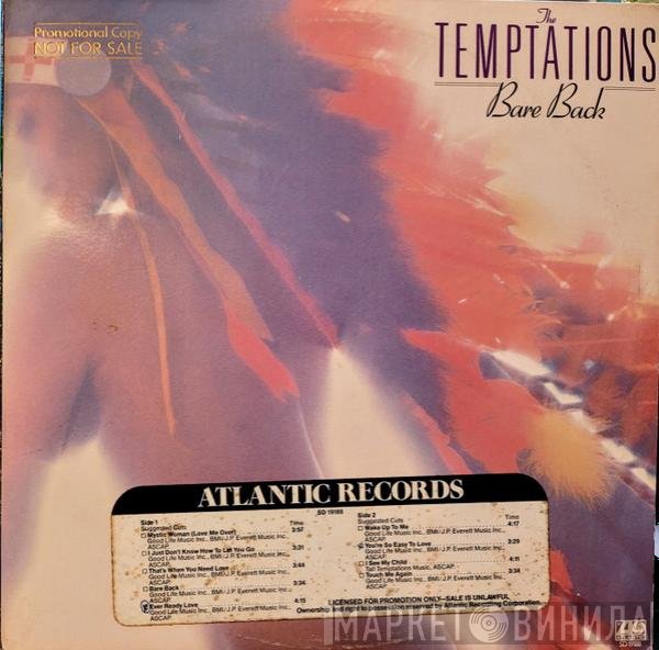 The Temptations  - Bare Back