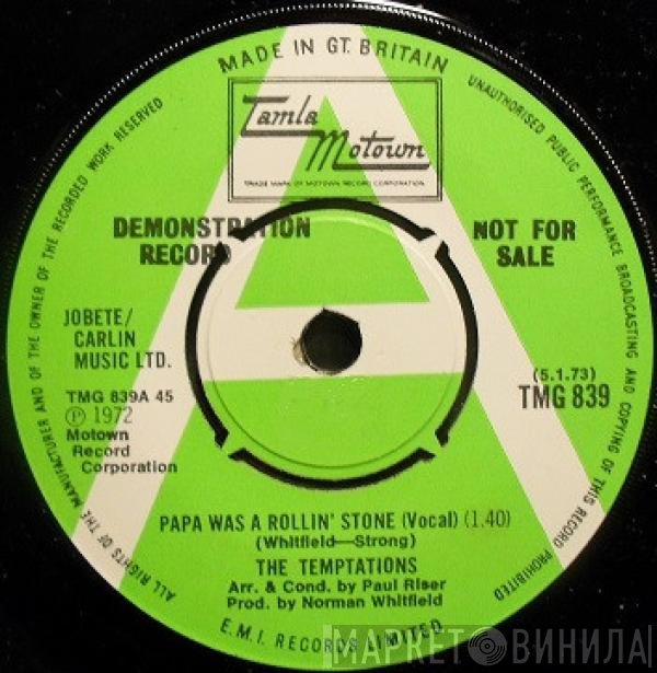 The Temptations - Papa Was A Rollin' Stone