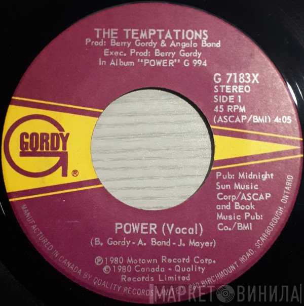 The Temptations  - Power