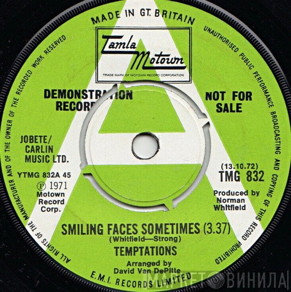The Temptations - Smiling Faces Sometimes