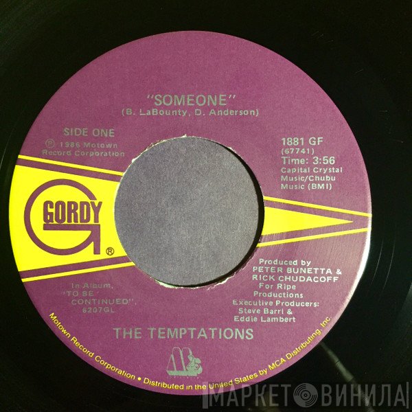 The Temptations  - Someone