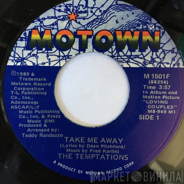 The Temptations - Take Me Away
