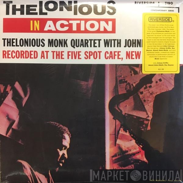 The Thelonious Monk Quartet With Johnny Griffin  - Thelonious In Action