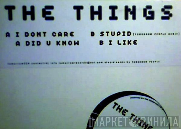 The Things - I Don't Care EP