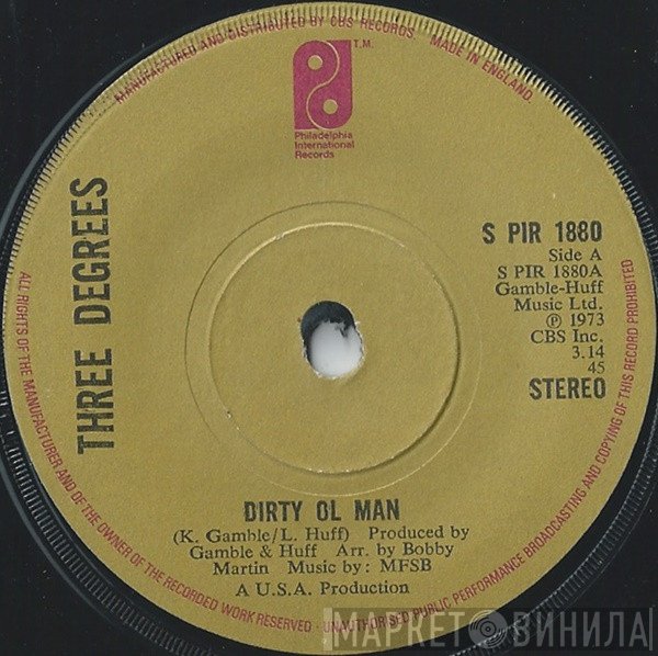 The Three Degrees - Dirty Ol' Man