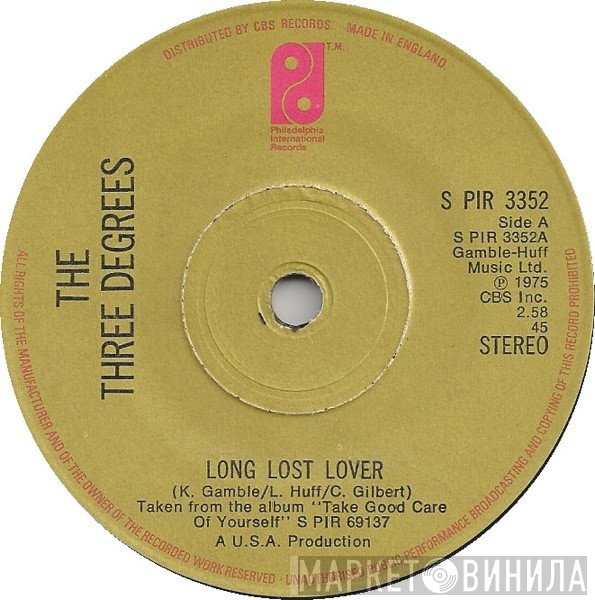 The Three Degrees - Long Lost Lover