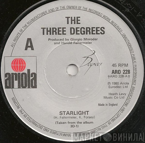 The Three Degrees  - Starlight