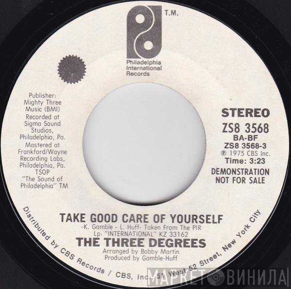 The Three Degrees - Take Good Care Of Yourself