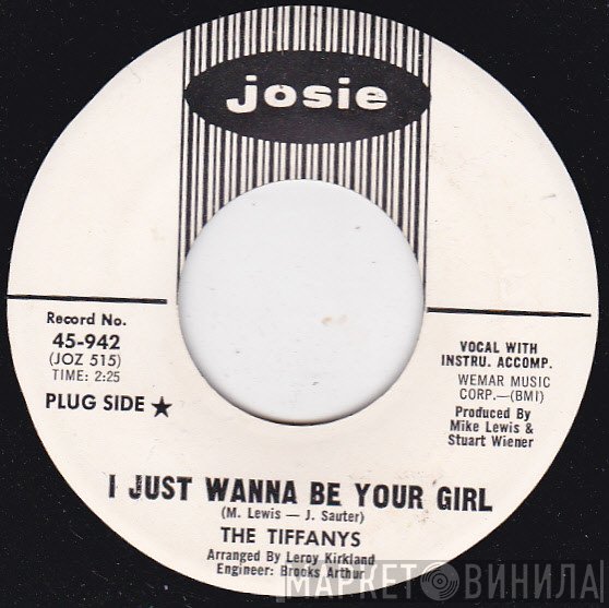 The Tiffanys - I Just Wanna Be Your Girl