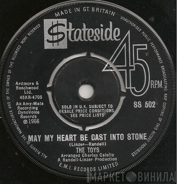 The Toys - May My Heart Be Cast Into Stone / On Backstreet