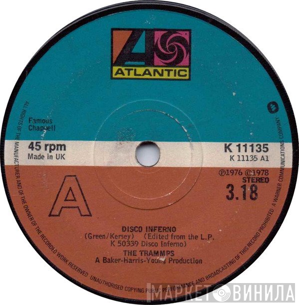 The Trammps - Disco Inferno / That's Where The Happy People Go
