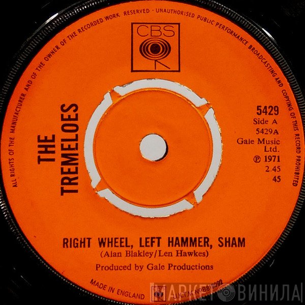 The Tremeloes - Right Wheel, Left Hammer, Sham