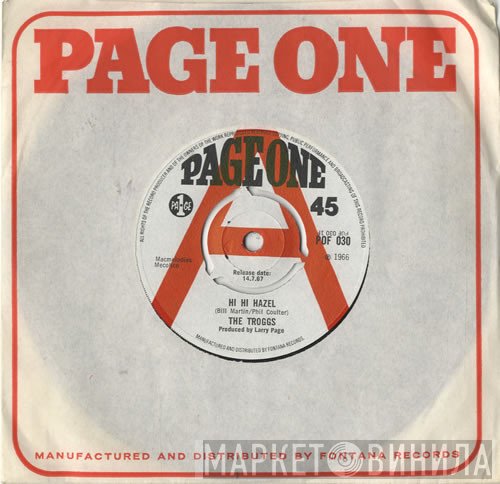 The Troggs - Hi Hi Hazel